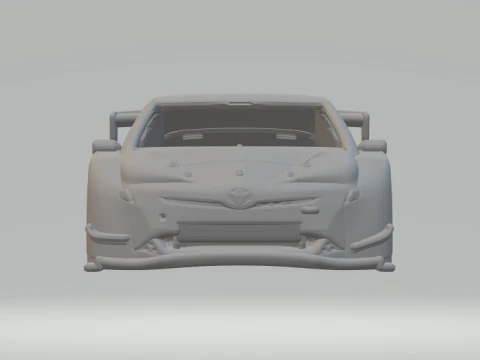 Toyota prius race car 3D Print Model
