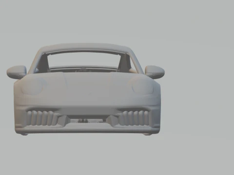 Porsche 911 gts 3D Print Model