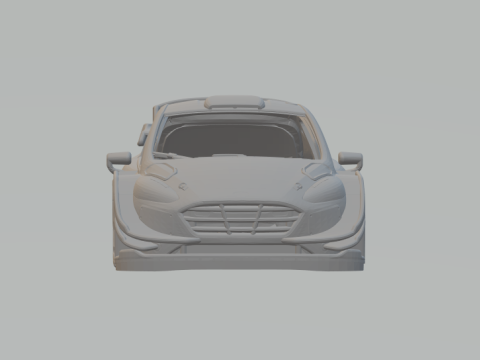 Fiesta rally Model do druku 3D