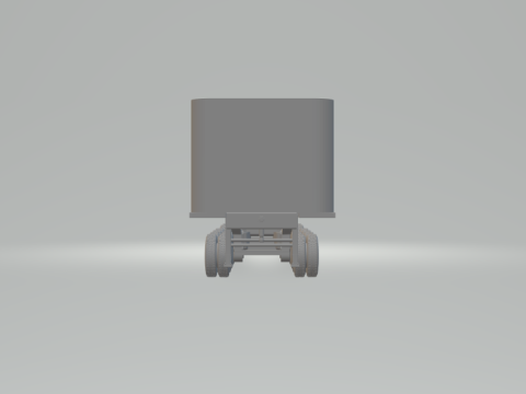 Double trailer dumper eua 3D Принт Модель