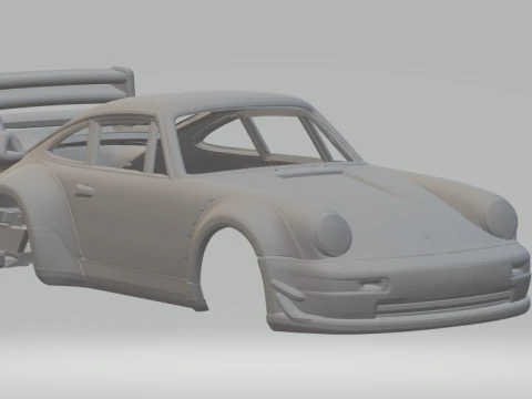 Порше 911 на заказ 3D Принт Модель