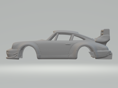 Porsche 911 custom Model do druku 3D