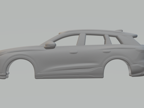 Audi q6 3D-Druckmodell