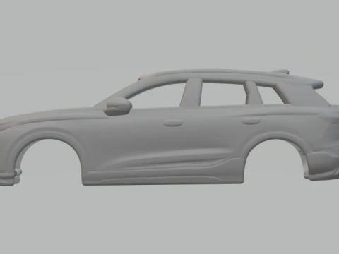 Audi q6 3D Print Model