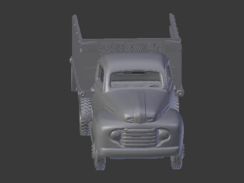 F-truck Model Cetak 3D