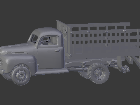 F-truck Model Cetak 3D