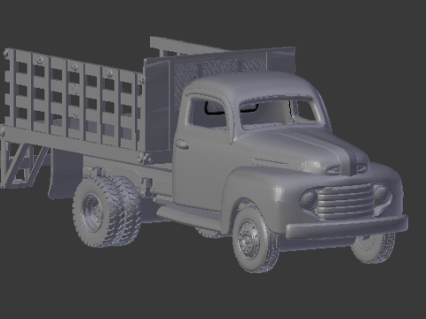 F-truck Model Cetak 3D