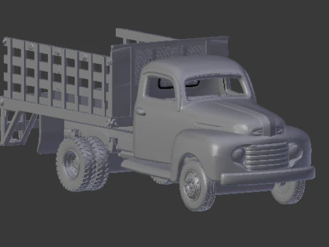 F-truck 3D Print Model