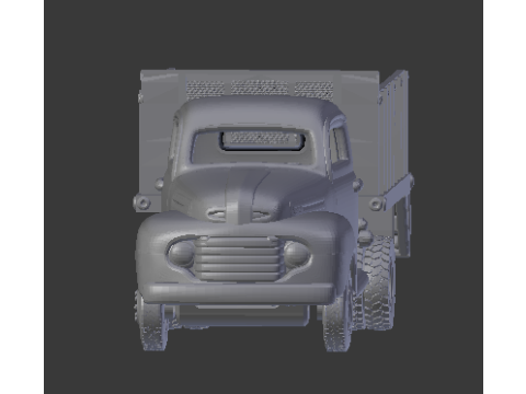 F-truck Model Cetak 3D