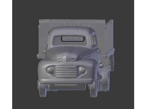 F-truck 3D Print Model