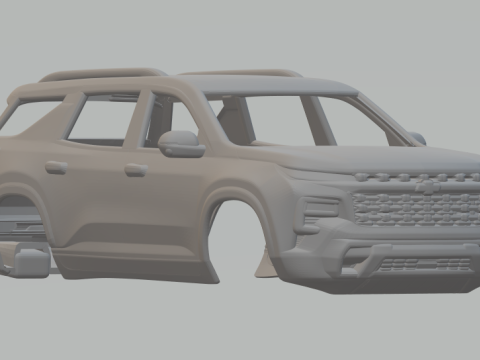 Chevrolet traverse Model do druku 3D