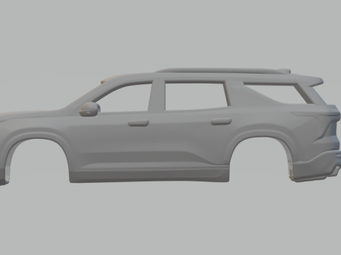 Chevrolet traverse 3D 프린트 모델