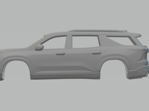 Chevrolet traverse 3D Print Model