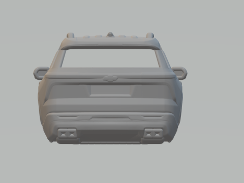 Chevrolet traverse 3D 프린트 모델