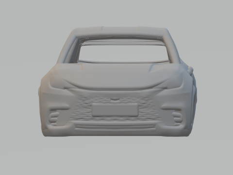 Lexus lxb Model Cetak 3D