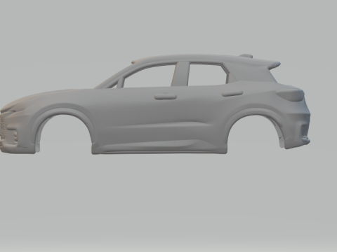 Lexus lxb Model Cetak 3D
