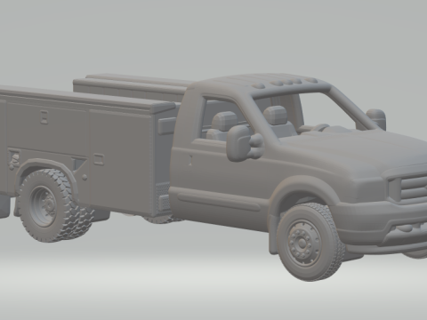 F350 service 3Dプリントモデル