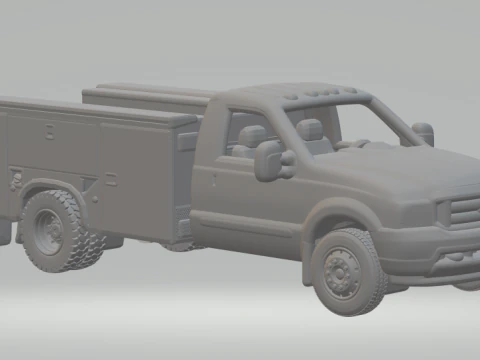 F350 service 3D Print Model