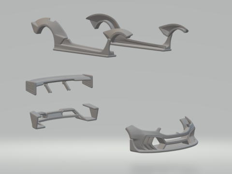 Body kit i8 3D Print Model
