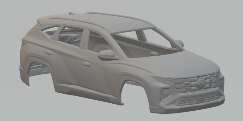 Hyundai tucson 3D Print Model .c4d .max .obj .3ds .fbx .stl .blend