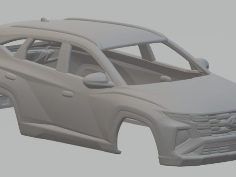 Hyundai tucson 3D-Druckmodell