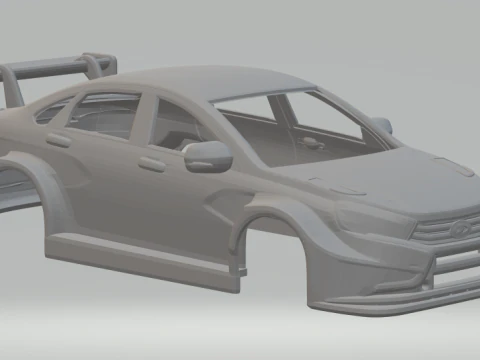 Lada vesta 3D Print Model