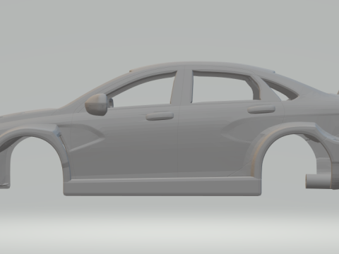 Lada vesta 3D Print Model