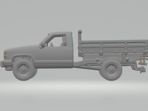 Chevrolet silverado brazil 3D 打印模型