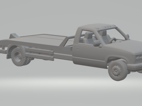 Gmc truck 3D-Druckmodell