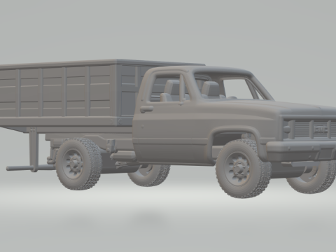 Gmc sierra truck 3D Print Model