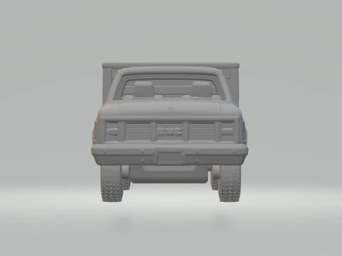 Gmc sierra truck 3D Print Model
