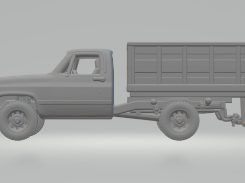 Gmc sierra truck 3D-printmodel