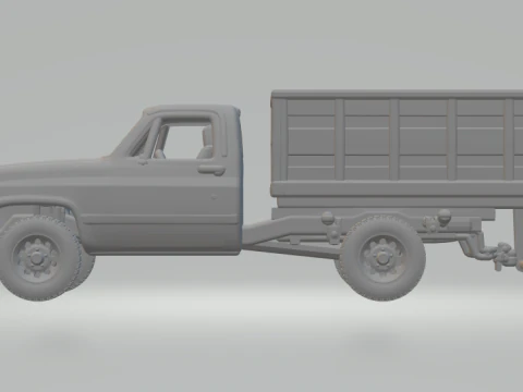 Gmc sierra truck 3D Print Model