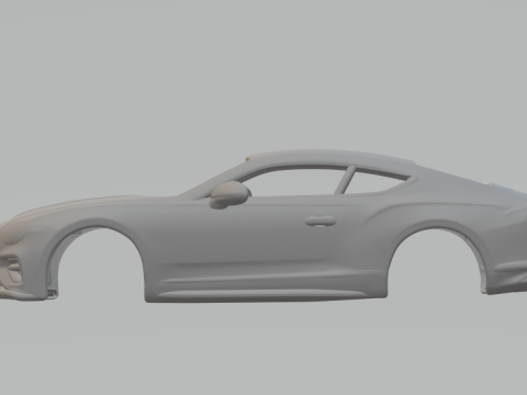 BENTLEY CONTINENTAL GT 3D Принт Модель