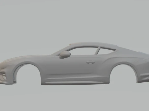 BENTLEY CONTINENTAL GT 3D Print Model