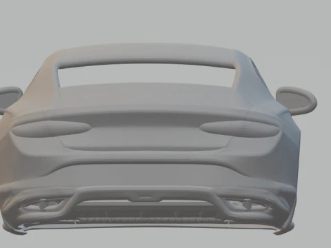 BENTLEY CONTINENTAL GT 3D Print Model