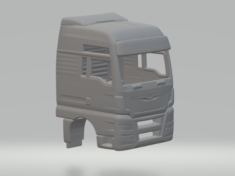 Man cabin rc 1-14 3D Принт Модель