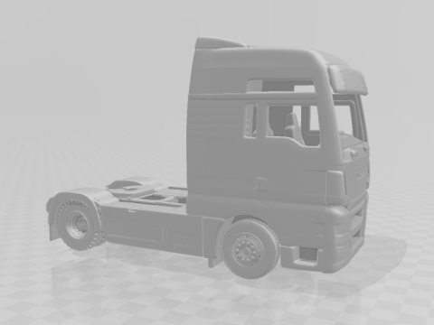 Man tgx 3D Print Model