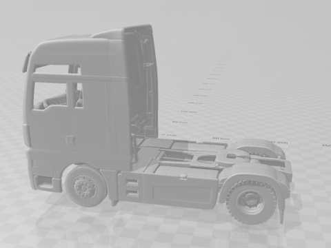Man tgx 3D Print Model