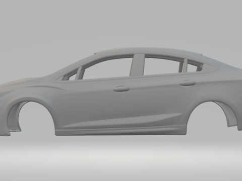 Chevrolet cruze 3D 打印模型