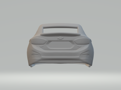 Chevrolet cruze 3D 打印模型