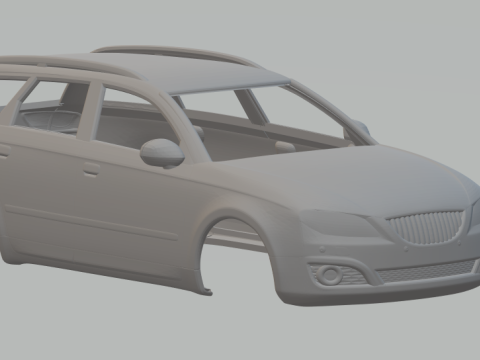 SEAT Exeo 3D Baskı Modeli