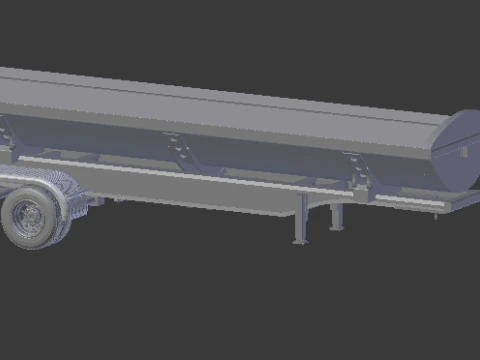 Trailer dumper eua 3D Print Model