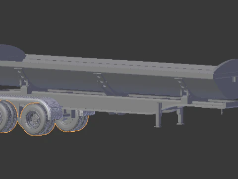 Trailer dumper eua 3D Print Model