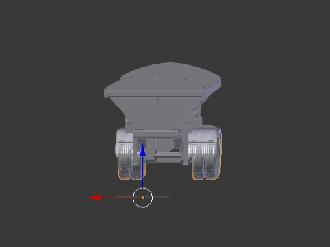 Trailer dumper eua 3Dプリントモデル