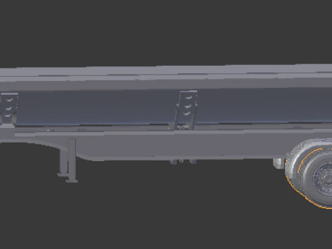 Trailer dumper eua 3D Print Model