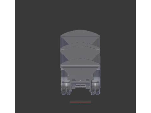 Trailer dumper eua 3D Print Model