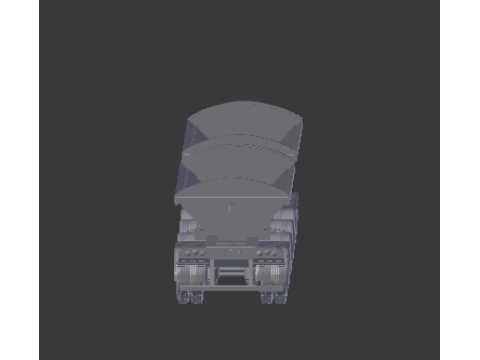 Trailer dumper eua 3D 프린트 모델