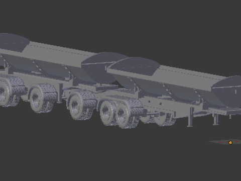 Trailer dumper eua 3D Print Model