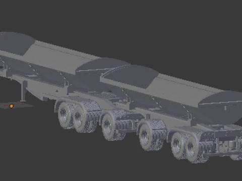 Trailer dumper eua 3D Print Model